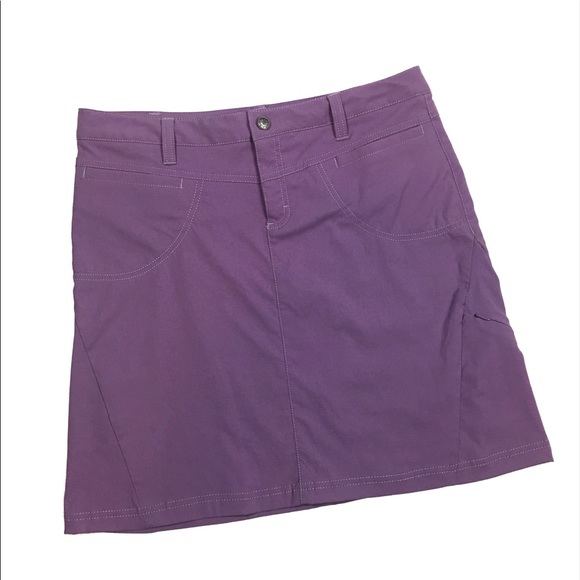 Athleta Dresses & Skirts - Athleta Purple A Line Skirt Size 8